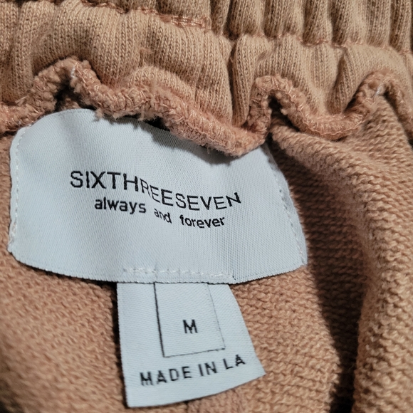 SIXTHREESEVEN Sweat Shorts Sz Med - Picture 9 of 11